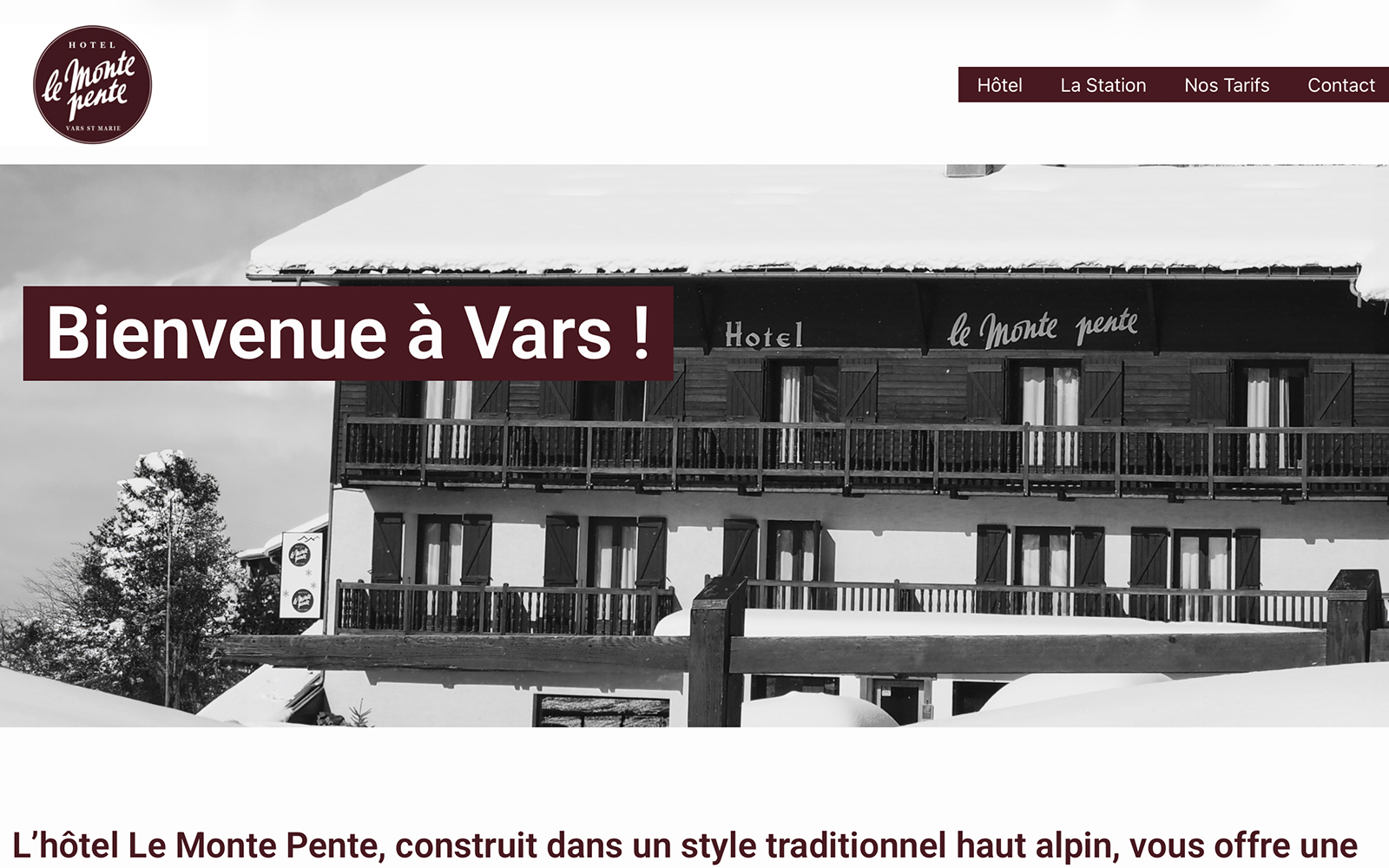 Lire la suite à propos de l’article Le Monte Pente
